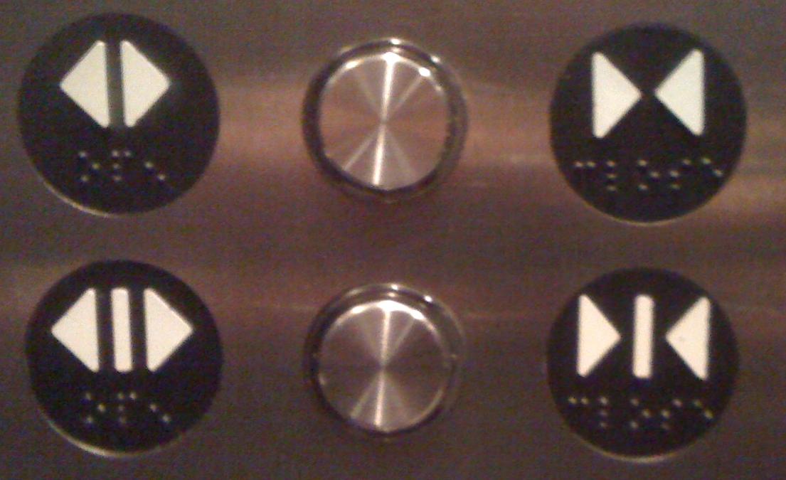 Elevated button